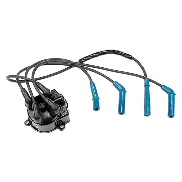 OPparts® - Distributor Cap and Spark Plug Wire Kit