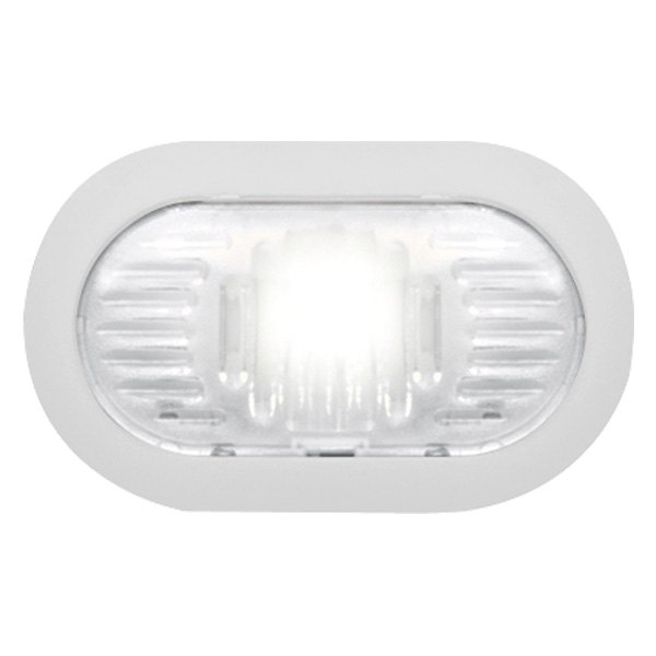 Optronics® 2407764B - White Oval Courtesy Light