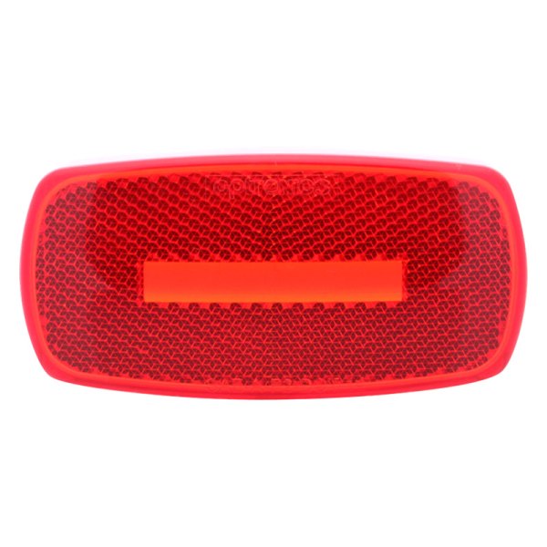 Optronics® - Red Oblong Snap-in Mount Lens