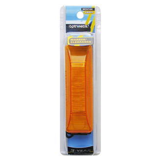 Optronics® - MC65/67 Series Yellow Rectangular Surface Mount Clearance Marker Lights