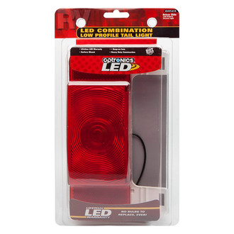 Optronics® - RVSTL60/61 Series Red Rectangular Surface Mount LED Tail Lights
