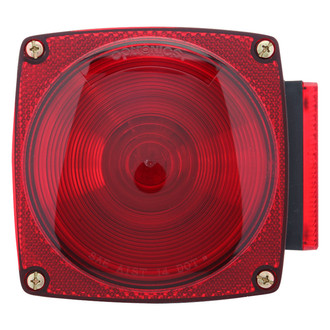 Optronics® - Driver Side ST6 Series 5" Red Square Stud Mount Combination Tail Light