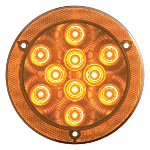 Optronics® - STL43 Series 5.8" Round Flange Mount LED Turn Signal Light