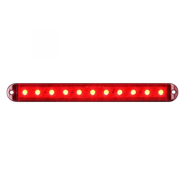Optronics® - STL69 Series 15" Straight Surface Mount LED Combination Light with Built-In Reflex