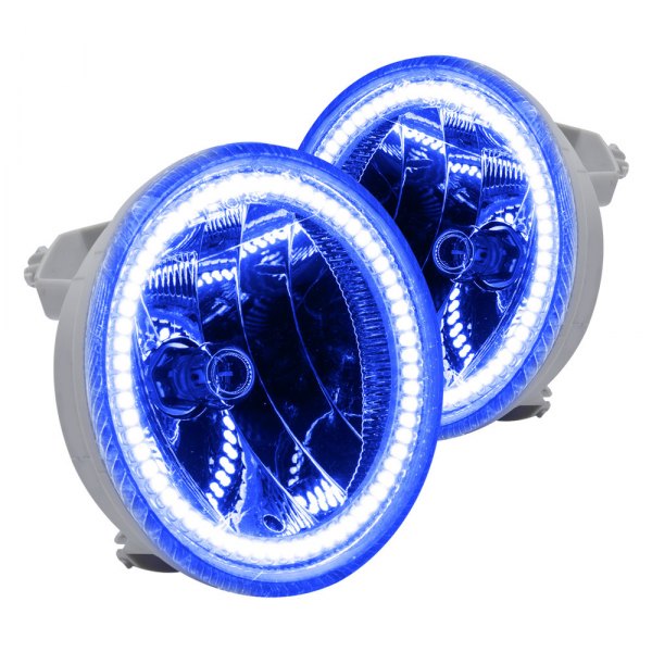 Oracle Lighting® - Factory Style Fog Lights with Blue SMD LED Halos Pre-installed, Chevy Camaro