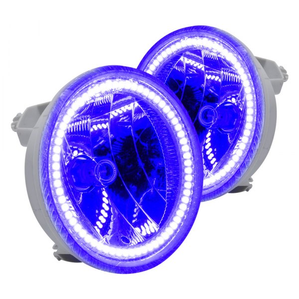 Oracle Lighting® - Factory Style Fog Lights with UV/Purple SMD LED Halos Pre-installed, Chevy Camaro
