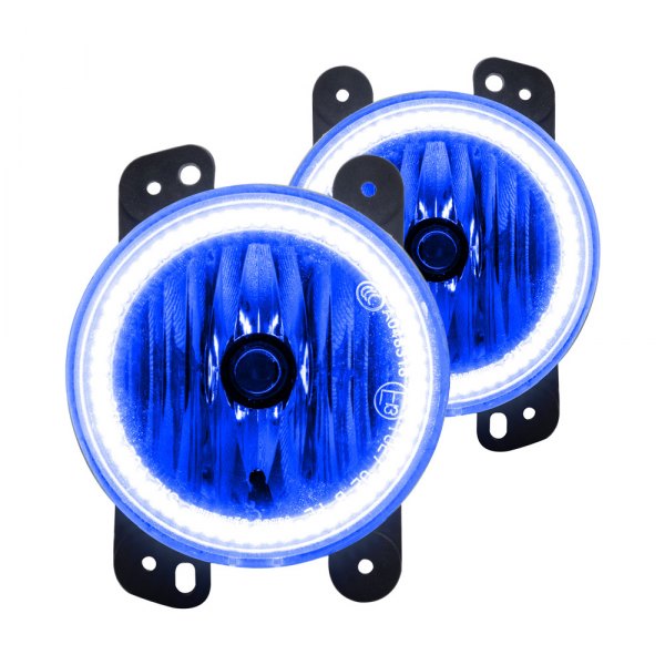 Oracle Lighting® - Factory Style Fog Lights with Blue SMD LED Halos Pre-installed, Dodge Charger
