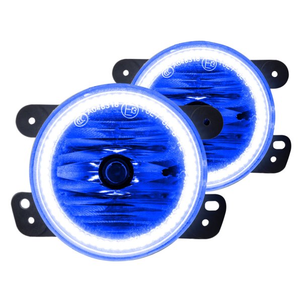 Oracle Lighting® - Factory Style Fog Lights with Blue SMD LED Halos Pre-installed, Dodge Charger