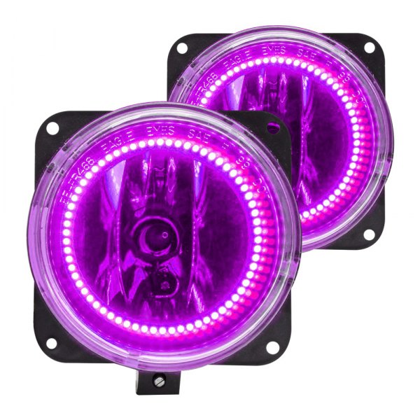 Oracle Lighting® - Factory Style Fog Lights with UV/Purple SMD LED Halos Pre-installed, Ford Escape