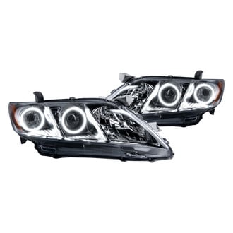 Oracle Lighting® - Chrome Projector Headlights with White SMD LED Halos Preinstalled