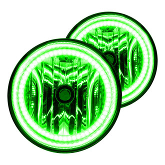Oracle Lighting® - Factory Style Fog Lights with Green SMD LED Halos Pre-installed