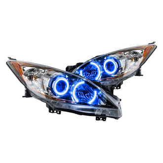Oracle Lighting® - Chrome Projector Headlights with Color Halo