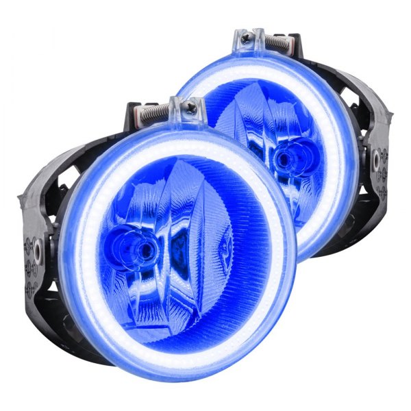 Oracle Lighting® - Factory Style Fog Lights with Blue SMD LED Halos Pre-installed, Dodge Challenger