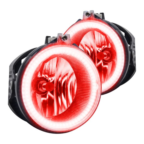 Oracle Lighting® - Factory Style Fog Lights with Red SMD LED Halos Pre-installed, Dodge Challenger