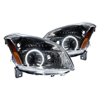 Oracle Lighting® - Chrome Projector Headlights with White SMD LED Halos Preinstalled
