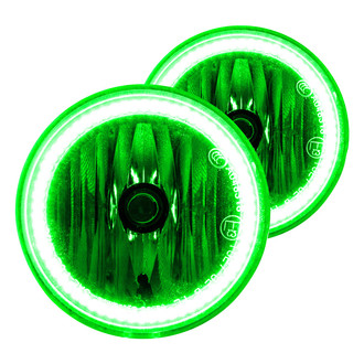 Oracle Lighting® - Factory Style Fog Lights with Green SMD LED Halos Pre-installed