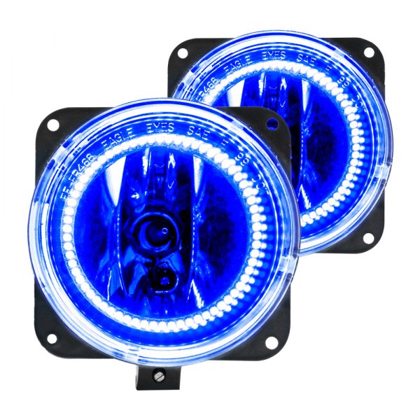 Oracle Lighting® - Factory Style Fog Lights with Blue SMD LED Halos Pre-installed, Lincoln LS