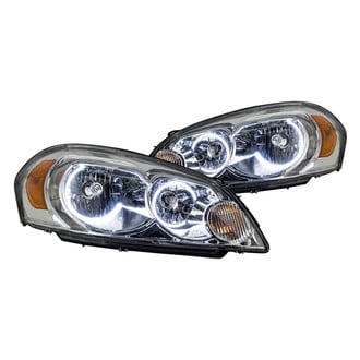 Oracle Lighting® - Chrome Crystal Headlights with White SMD LED Halos Preinstalled