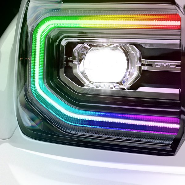 Oracle Lighting® - ColorSHIFT LED Daytime Running Light Upgrade Kit, GMC Sierra