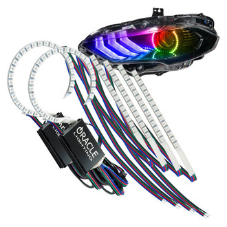 Oracle Lighting® - SMD ColorSHIFT 2.0 Halo Kit with DRL for Headlights