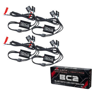 Oracle Lighting® - Demon Eye ColorSHIFT LED Headlights Upgrade Kit with ColorSHIFT Bluetooth