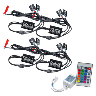 Oracle Lighting® - Demon Eye ColorSHIFT LED Headlights Upgrade Kit with ColorSHIFT-Simple