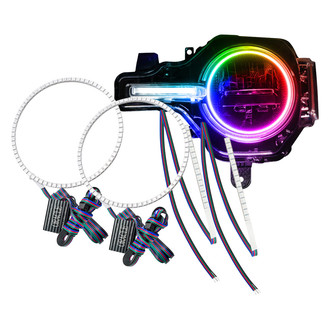 Oracle Lighting® - ColorSHIFT Halo Kit with DRL for Headlights