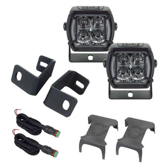 Oracle Lighting® - A-Pillar Vega Series Hood Mount 2x40W Spot Beam LED Light Kit