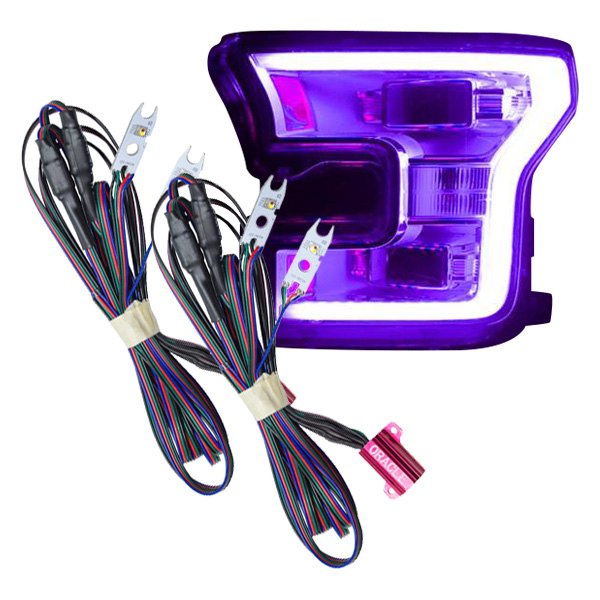 Oracle Lighting® - ColorSHIFT BC1 LED Daytime Running Light Upgrade Kit, Ford F-150
