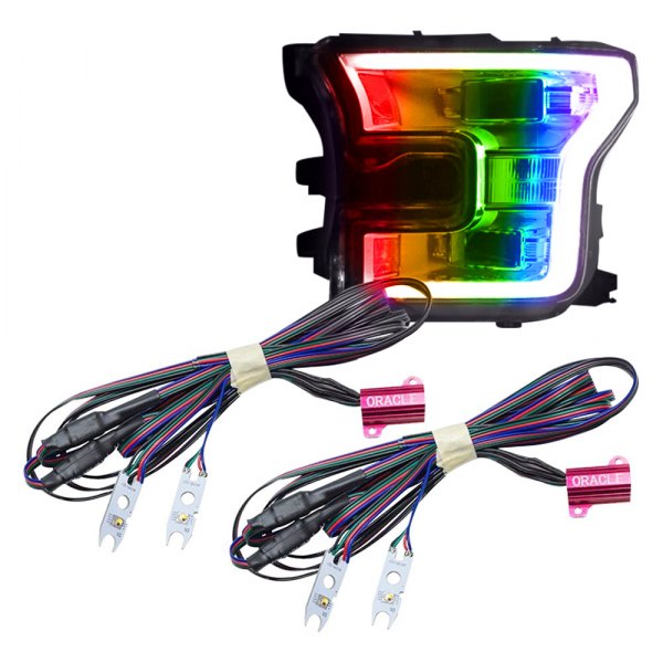 Oracle Lighting® - ColorSHIFT LED Daytime Running Light Upgrade Kit, Ford F-150