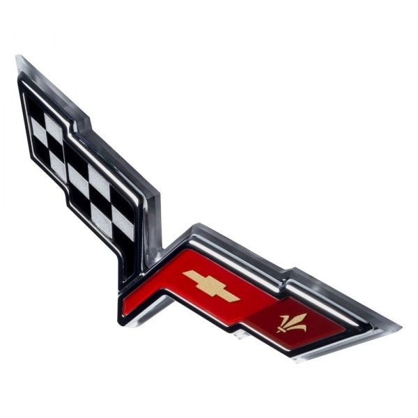 Oracle Lighting® - "Corvette" Red LED Illuminated Rear Emblem