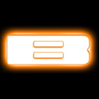 Oracle Lighting® - "B" Matte White LED Illuminated Letter Badge
