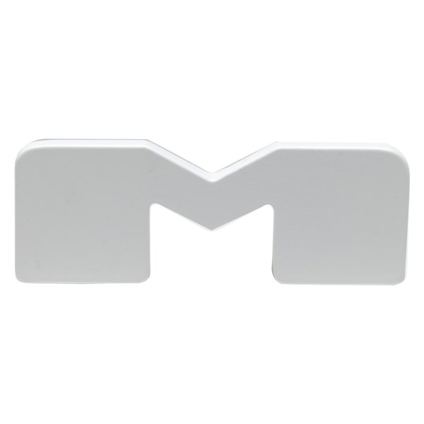 Oracle Lighting® - "M" Matte White LED Illuminated Letter Badge