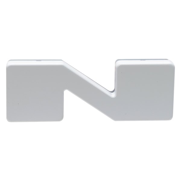 Oracle Lighting® - "N" Matte White LED Illuminated Letter Badge