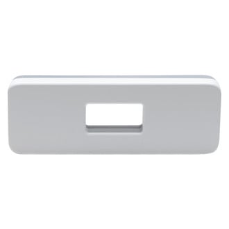 Oracle Lighting® - "O" Matte White LED Illuminated Letter Badge