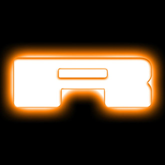 Oracle Lighting® - "R" Matte White LED Illuminated Letter Badge