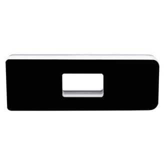Oracle Lighting® - "D" Matte Black LED Illuminated Letter Badge
