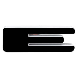 Oracle Lighting® - "E" Matte Black LED Illuminated Letter Badge