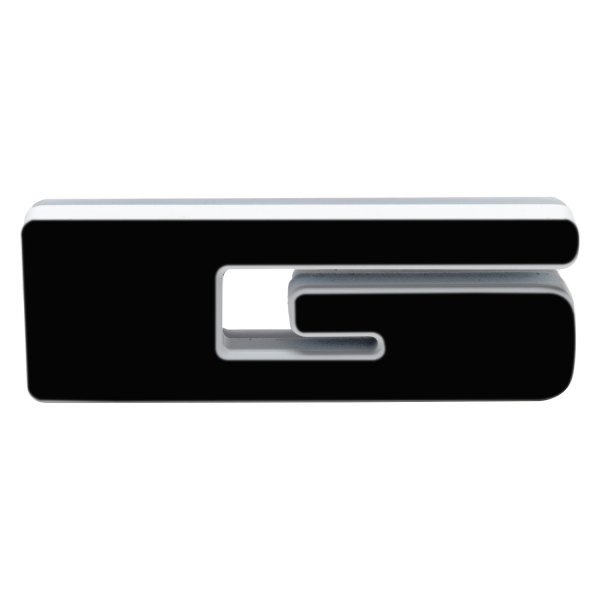 Oracle Lighting® - "G" Matte Black LED Illuminated Letter Badge