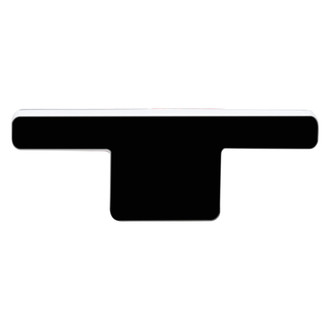 Oracle Lighting® - "T" Matte Black LED Illuminated Letter Badge