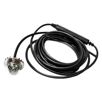 Oracle Lighting® - 4-LED Bolt-On Mount Omni-Directional Emergency Red LED Hideaway Strobe Light