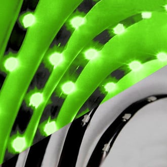Oracle Lighting® - 12" Side Emitting Interior Green LED Strip