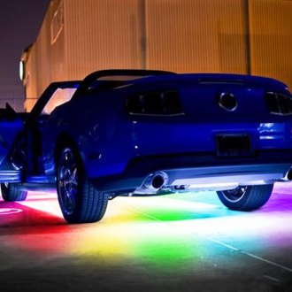 rainbow interior car lights