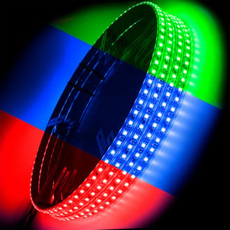 Oracle Lighting® - 15" ColorSHIFT LED Wheel Kit