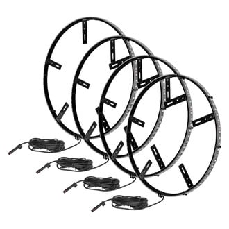 Oracle Lighting® - 16.5" Illuminated White LED Wheel Kit