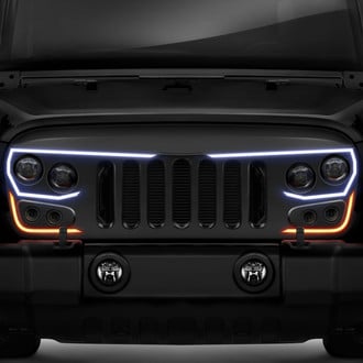 Oracle Lighting® - 1-Pc Vector™ LED Flat Black Main Grille
