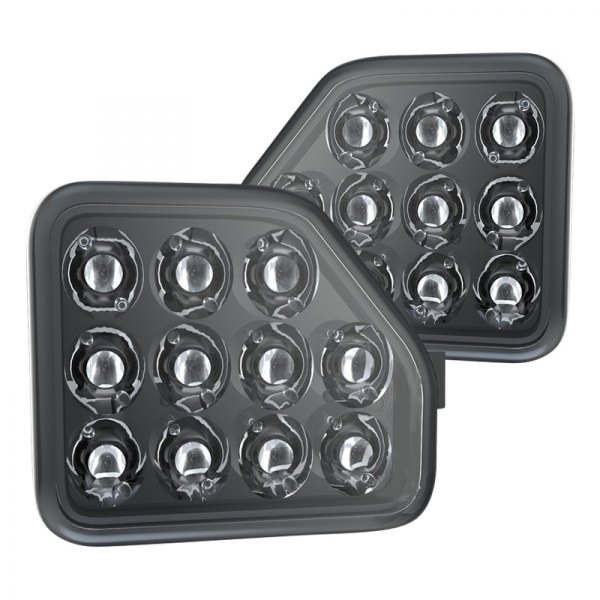 Oracle Lighting® - Black LED Backup Lights, Jeep Wrangler