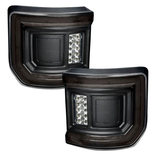 Oracle Lighting® - Black/Smoke LED Tail Lights, Jeep Gladiator