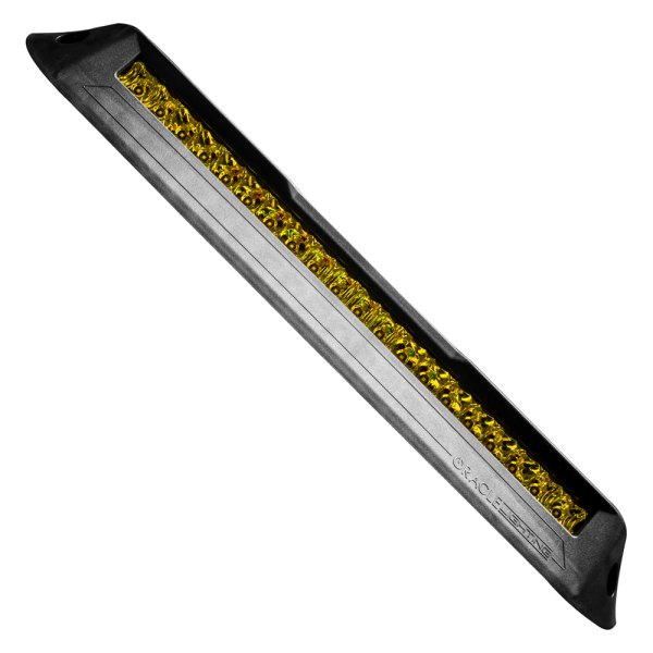 Oracle Lighting® - Front Bumper Flush Mount 100W Mixed Beam Yellow LED Light Bar Kit, Ram 1500