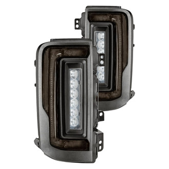 Oracle Lighting® - Driver and Passenger Side Black/Smoke LED Tail Lights